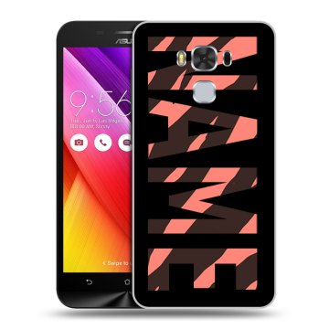 Пластиковый чехол на ASUS ZenFone 3 Max ZC553KL с принтом NAME
