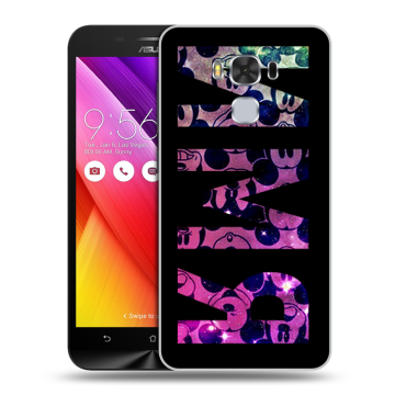 Пластиковый чехол на ASUS ZenFone 3 Max ZC553KL с принтом ИМЯ