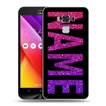 Пластиковый чехол на ASUS ZenFone 3 Max ZC553KL с принтом NAME