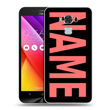 Пластиковый чехол на ASUS ZenFone 3 Max ZC553KL с принтом NAME