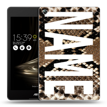 Силиконовый чехол на ASUS ZenPad 3 8.0 Z581KL с принтом NAME