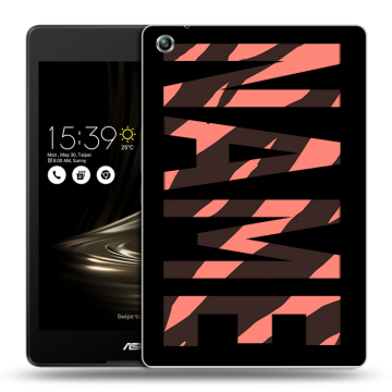 Силиконовый чехол на ASUS ZenPad 3 8.0 Z581KL с принтом NAME