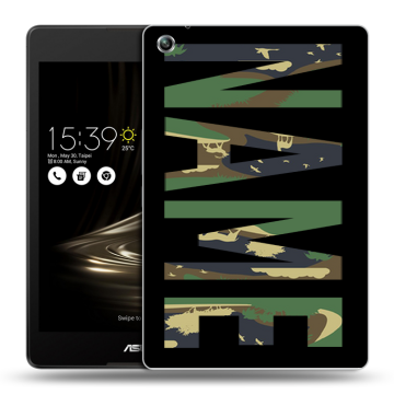 Силиконовый чехол на ASUS ZenPad 3 8.0 Z581KL с принтом NAME