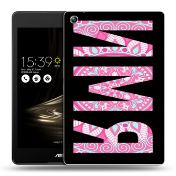 Силиконовый чехол на ASUS ZenPad 3 8.0 Z581KL с принтом ИМЯ