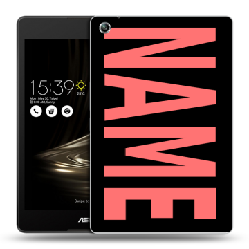 Силиконовый чехол на ASUS ZenPad 3 8.0 Z581KL с принтом NAME