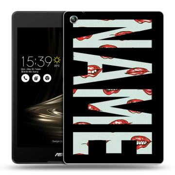 Силиконовый чехол на ASUS ZenPad 3 8.0 Z581KL с принтом NAME