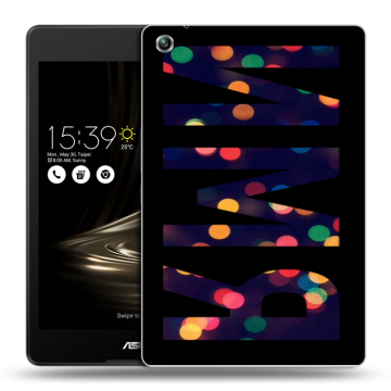 Силиконовый чехол на ASUS ZenPad 3 8.0 Z581KL с принтом ИМЯ