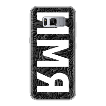 Силиконовый чехол на Samsung Galaxy S8 Plus с принтом ИМЯ