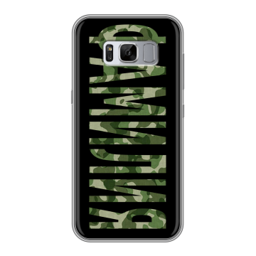 Силиконовый чехол на Samsung Galaxy S8 Plus с принтом ФАМИЛИЯ