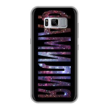 Силиконовый чехол на Samsung Galaxy S8 Plus с принтом ФАМИЛИЯ