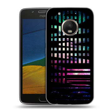 Силиконовый чехол на Lenovo Moto G5 с принтом ФАМИЛИЯ