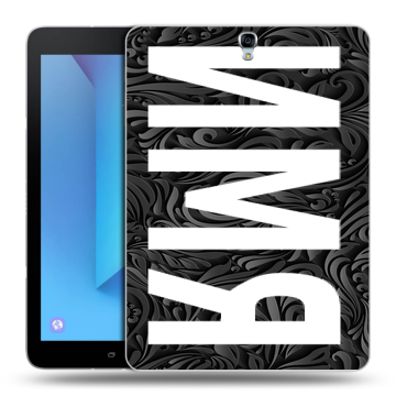 Силиконовый чехол на Samsung Galaxy Tab S3 с принтом ИМЯ