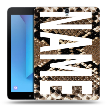 Силиконовый чехол на Samsung Galaxy Tab S3 с принтом NAME