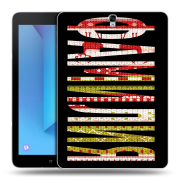 Силиконовый чехол на Samsung Galaxy Tab S3 с принтом ФАМИЛИЯ