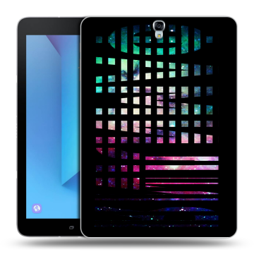 Силиконовый чехол на Samsung Galaxy Tab S3 с принтом ФАМИЛИЯ