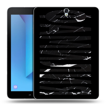 Силиконовый чехол на Samsung Galaxy Tab S3 с принтом ФАМИЛИЯ