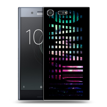 Силиконовый чехол на Sony Xperia XZ Premium с принтом ФАМИЛИЯ
