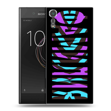 Пластиковый чехол на Sony Xperia XZs с принтом ФАМИЛИЯ