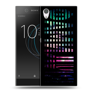 Силиконовый чехол на Sony Xperia XA1 с принтом ФАМИЛИЯ