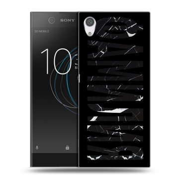 Силиконовый чехол на Sony Xperia XA1 с принтом ФАМИЛИЯ