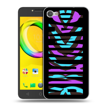 Силиконовый чехол на Alcatel A5 LED с принтом ФАМИЛИЯ