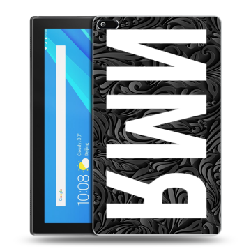 Силиконовый чехол на Lenovo Tab 4 8 с принтом ИМЯ