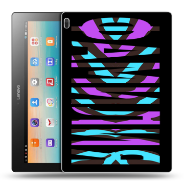 Силиконовый чехол на Lenovo Tab 4 10 с принтом ФАМИЛИЯ