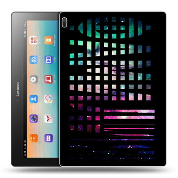 Силиконовый чехол на Lenovo Tab 4 10 с принтом ФАМИЛИЯ