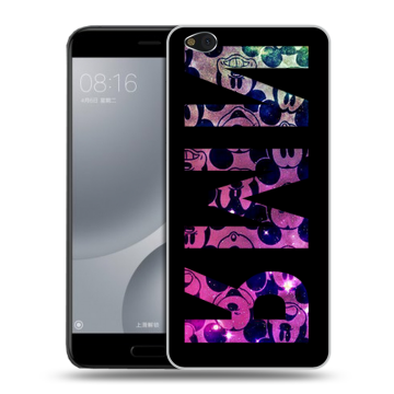 Пластиковый чехол на Xiaomi Mi5C с принтом ИМЯ