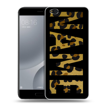Пластиковый чехол на Xiaomi Mi5C с принтом NAME