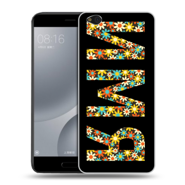 Пластиковый чехол на Xiaomi Mi5C с принтом ИМЯ