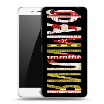 Пластиковый чехол на ZTE Nubia N1 с принтом ФАМИЛИЯ