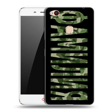 Пластиковый чехол на ZTE Nubia N1 с принтом ФАМИЛИЯ