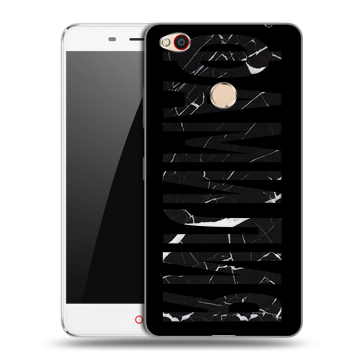 Пластиковый чехол на ZTE Nubia N1 с принтом ФАМИЛИЯ