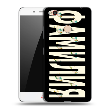 Пластиковый чехол на ZTE Nubia N1 с принтом ФАМИЛИЯ