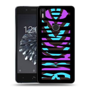 Силиконовый чехол на BQ Aquaris X5 Plus с принтом ФАМИЛИЯ
