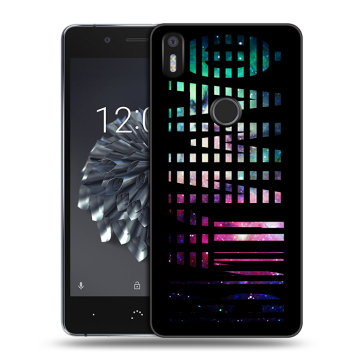Силиконовый чехол на BQ Aquaris X5 Plus с принтом ФАМИЛИЯ