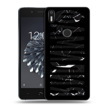 Силиконовый чехол на BQ Aquaris X5 Plus с принтом ФАМИЛИЯ