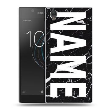 Пластиковый чехол на Sony Xperia L1 с принтом NAME