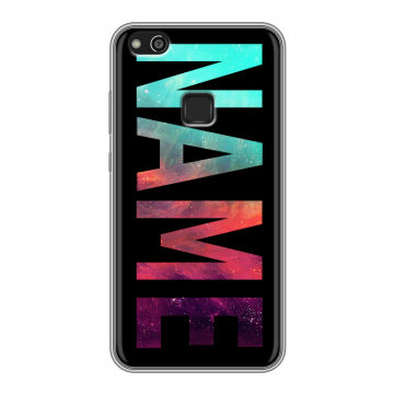 Силиконовый чехол на Huawei P10 Lite с принтом NAME
