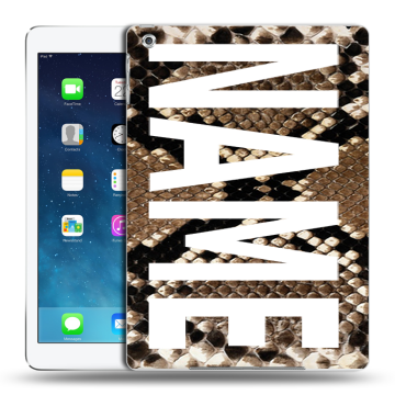 Силиконовый чехол на Ipad (2017) с принтом NAME