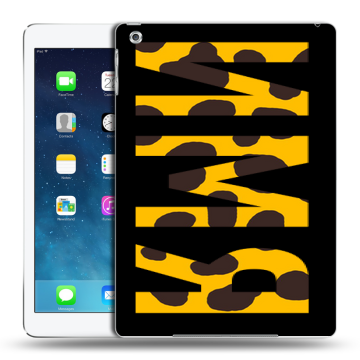 Силиконовый чехол на Ipad (2017) с принтом ИМЯ