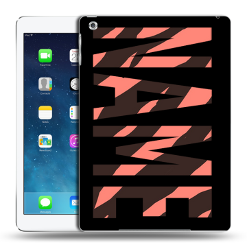 Силиконовый чехол на Ipad (2017) с принтом NAME