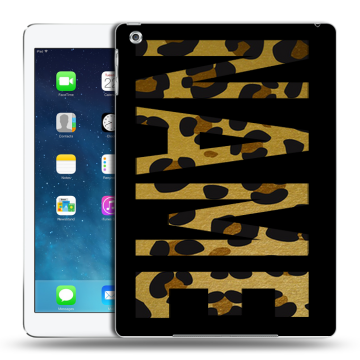 Силиконовый чехол на Ipad (2017) с принтом NAME