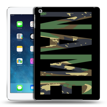Силиконовый чехол на Ipad (2017) с принтом NAME