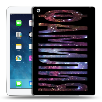 Силиконовый чехол на Ipad (2017) с принтом ФАМИЛИЯ