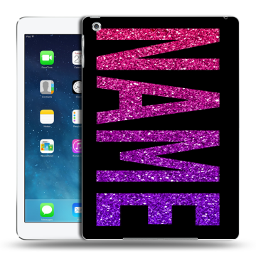 Силиконовый чехол на Ipad (2017) с принтом NAME