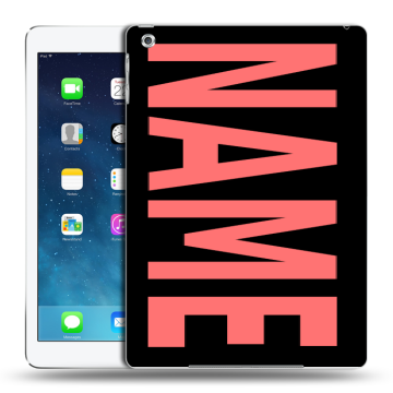 Силиконовый чехол на Ipad (2017) с принтом NAME