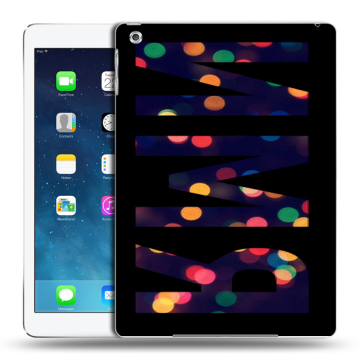 Силиконовый чехол на Ipad (2017) с принтом ИМЯ