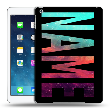 Силиконовый чехол на Ipad (2017) с принтом NAME